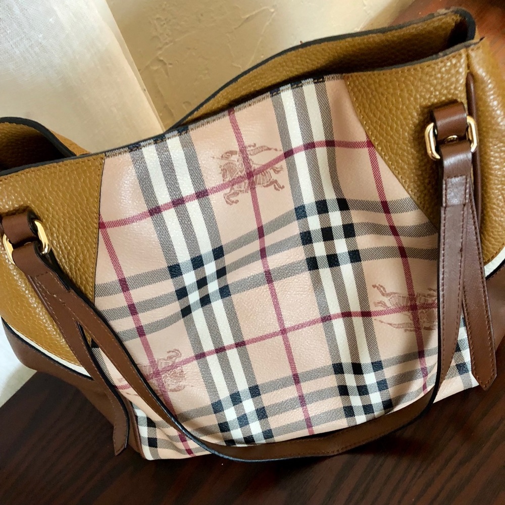 Authentic Burberry Haymarket Check